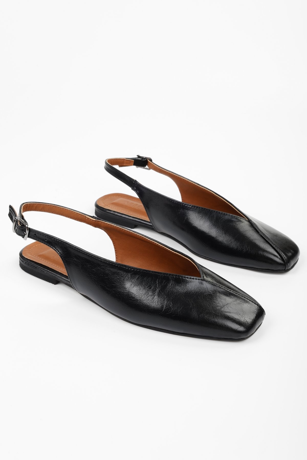 Kadın Noya Siyah Cilt Babet