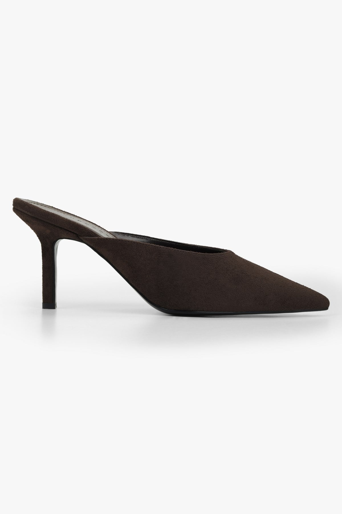 Kadın Serina Kahve Süet Stiletto Terlik