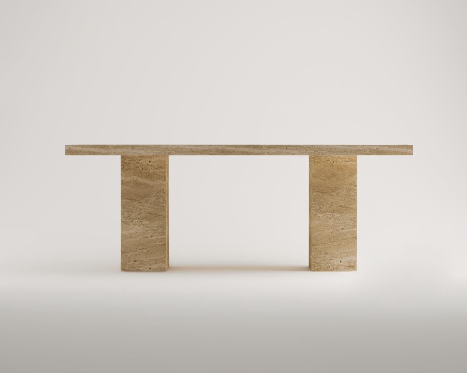 Küp Ayak Dikdörtgen Masa