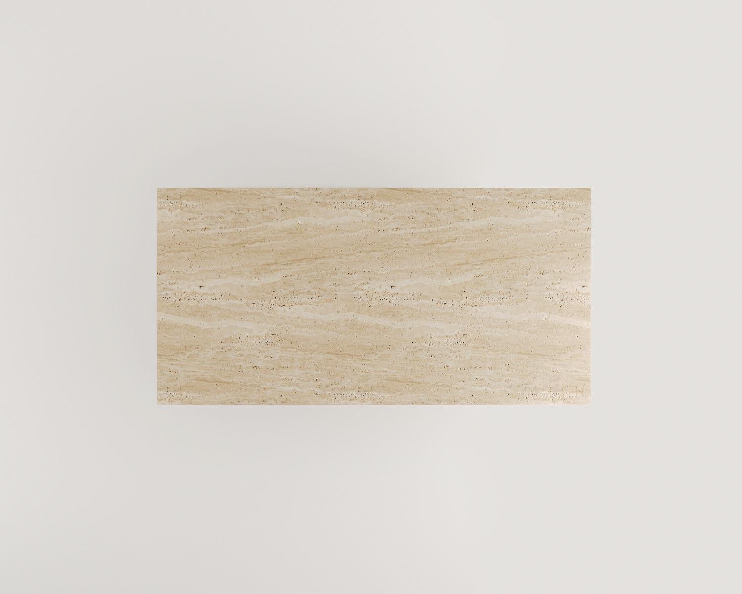 Dikdörtgen Yemek Masası Küp Ayaklı