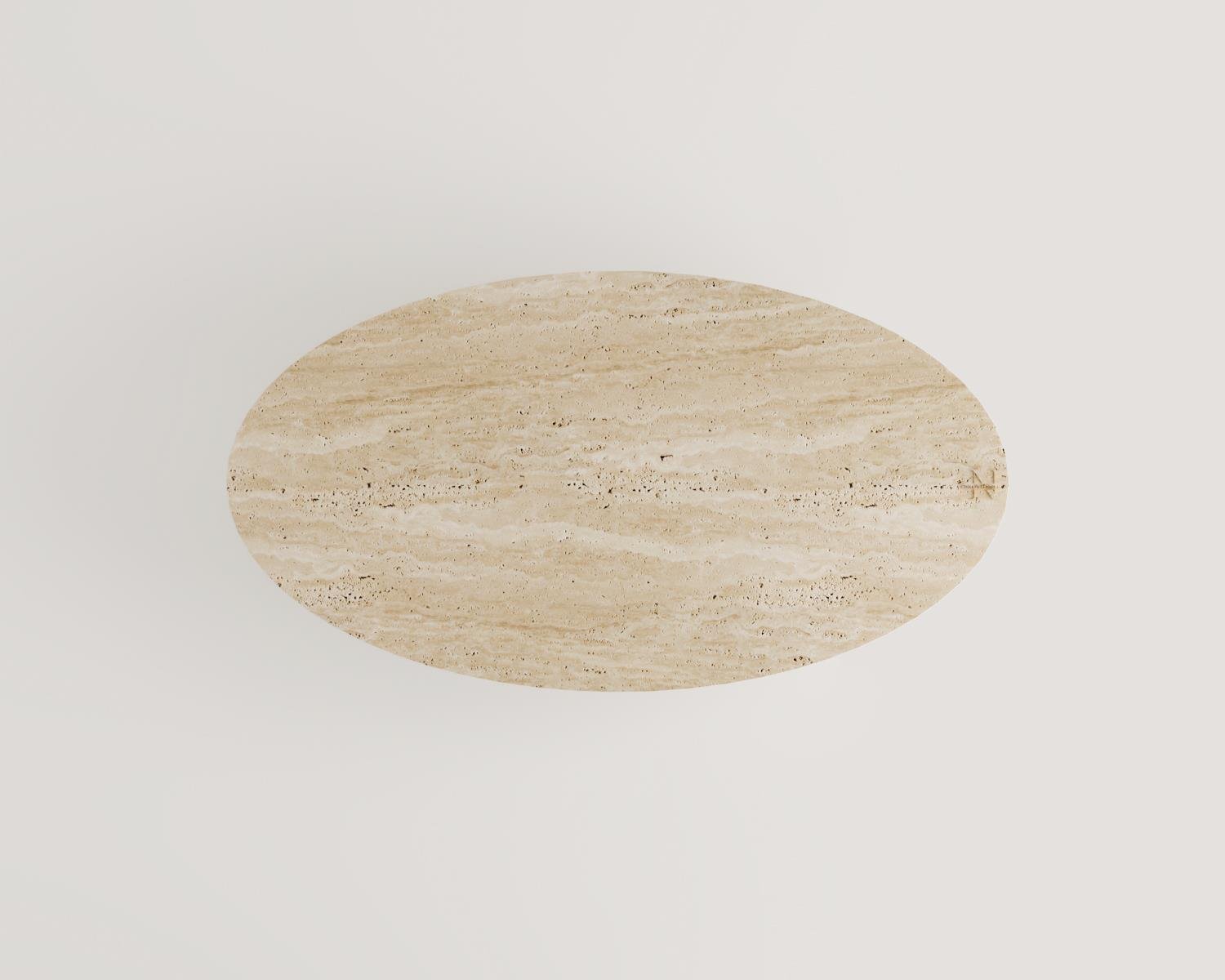 Astrid-Travertine coffee table