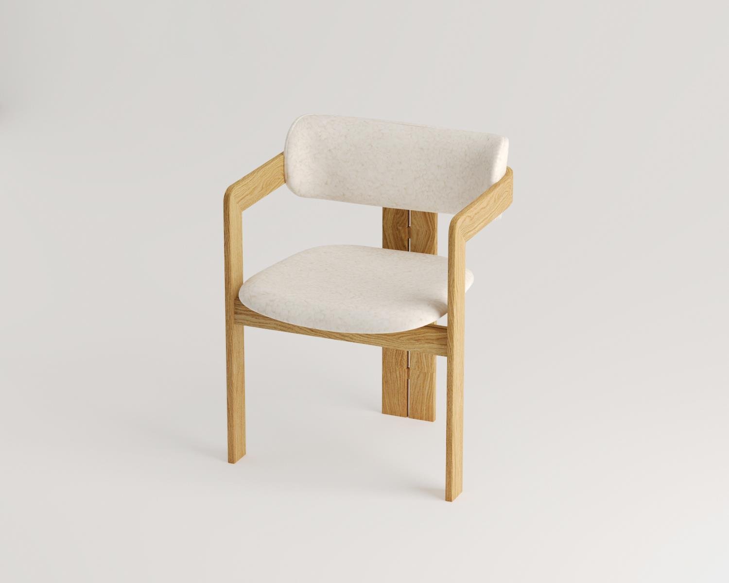 Blood-Ahşap Sandalye