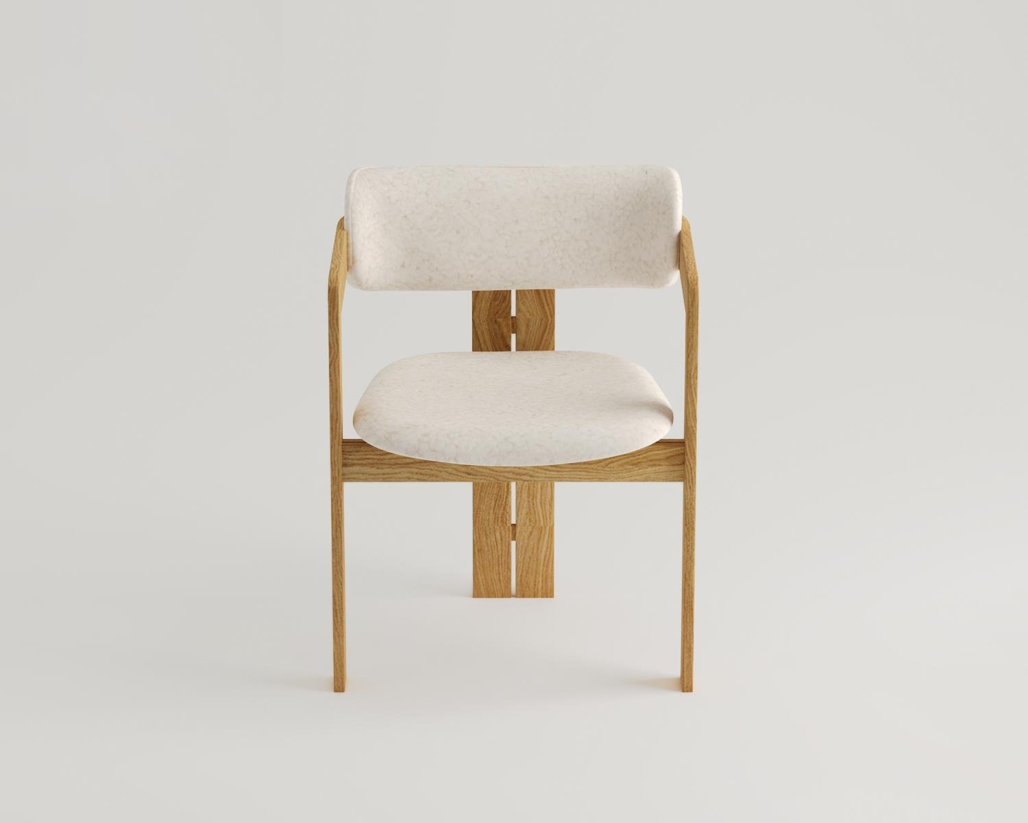 Blood-Ahşap Sandalye