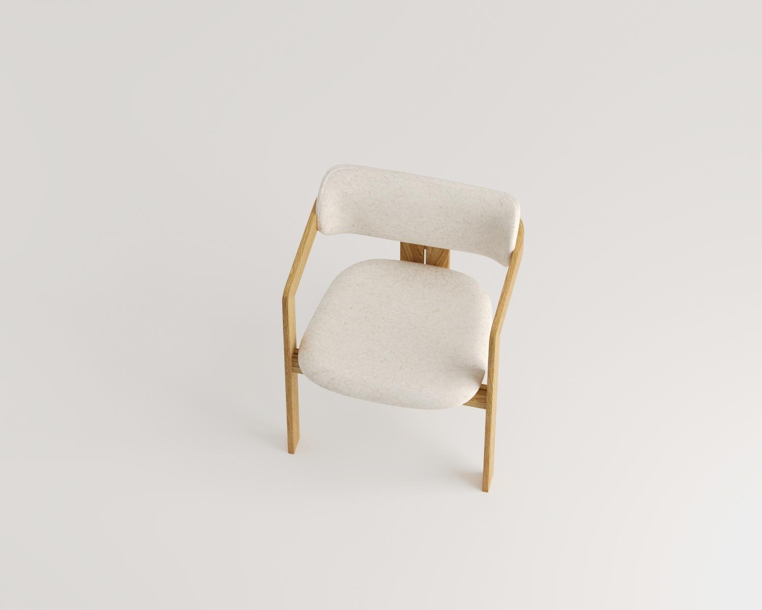 Blood-Ahşap Sandalye