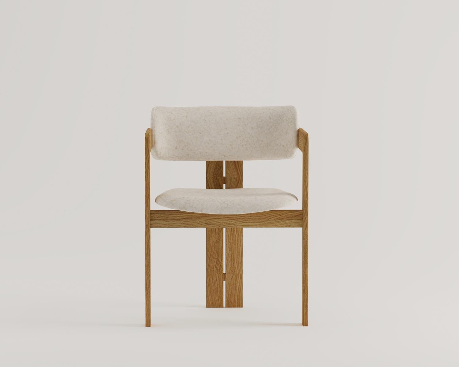 Blood-Ahşap Sandalye