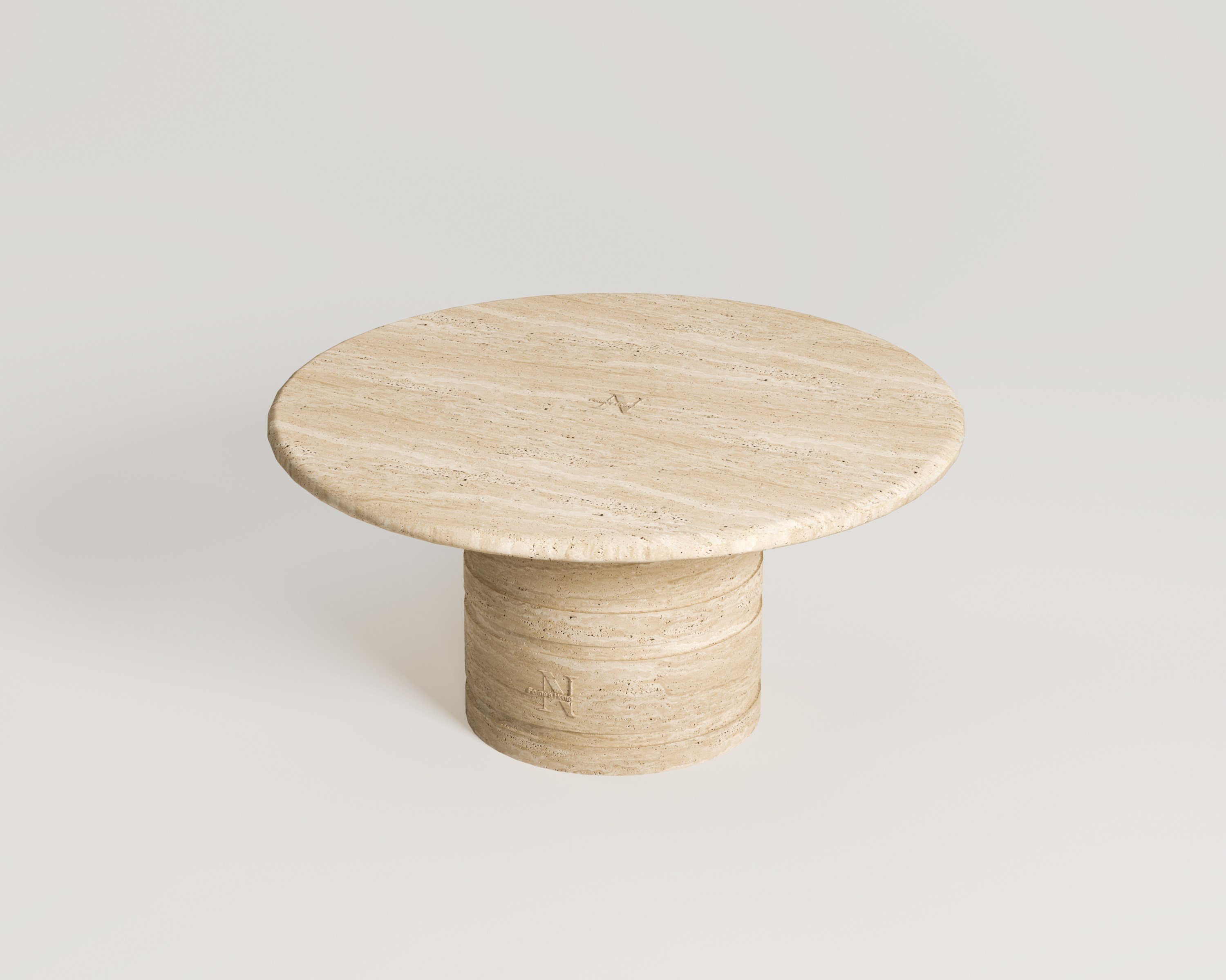Caitilin-Travertine Center Table