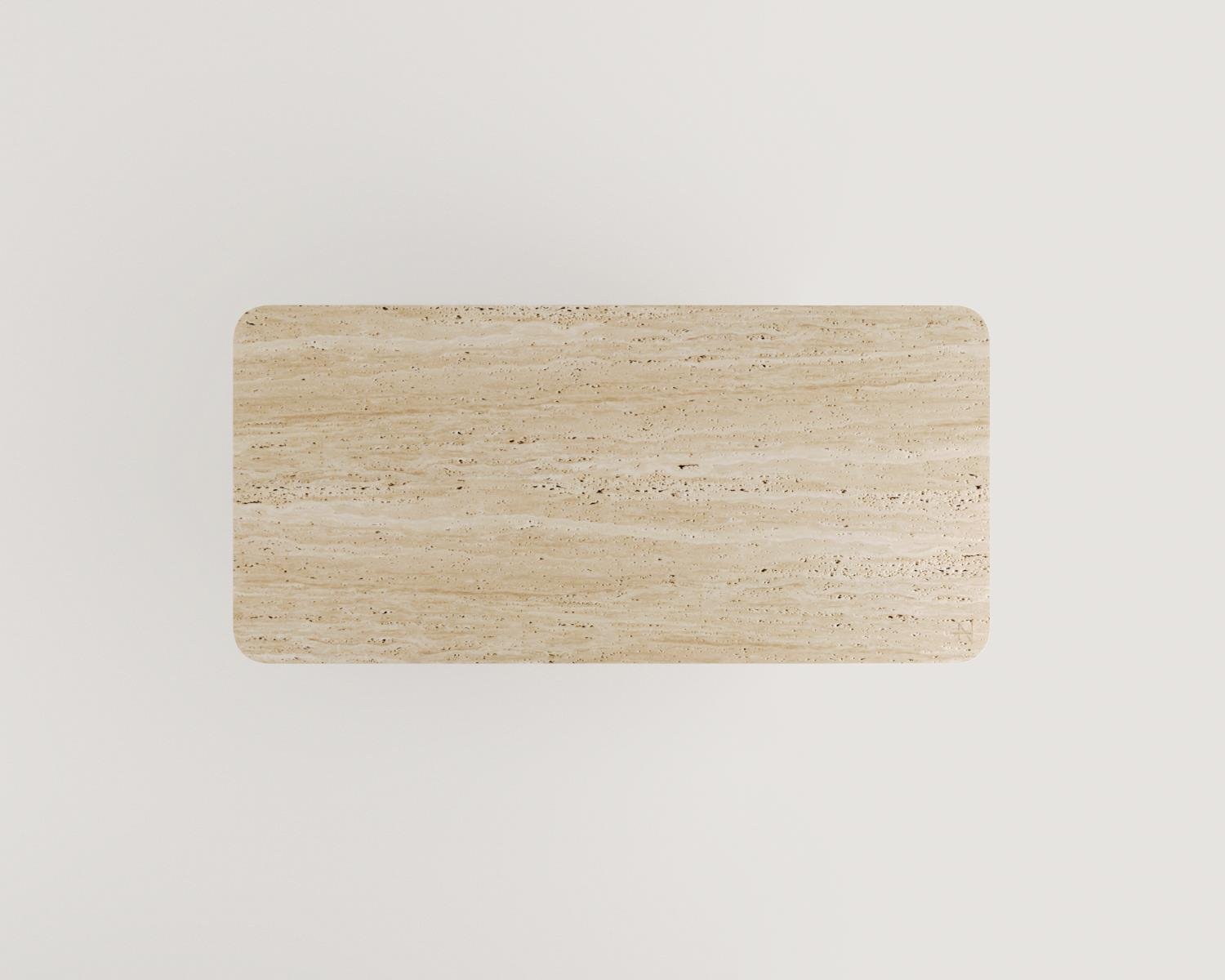 Calandha -Traverten Yemek Masası