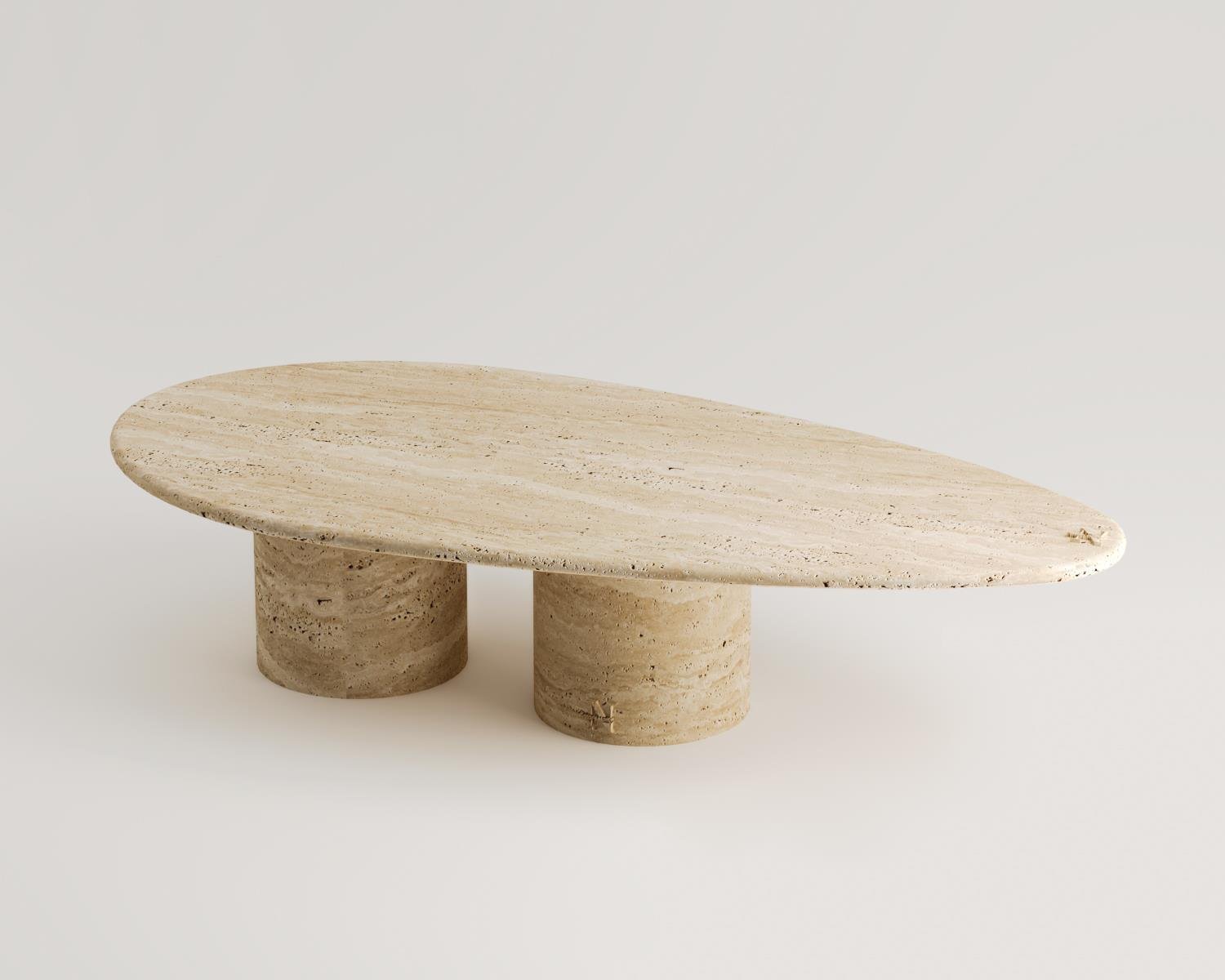 Egeria -Travertine coffee table