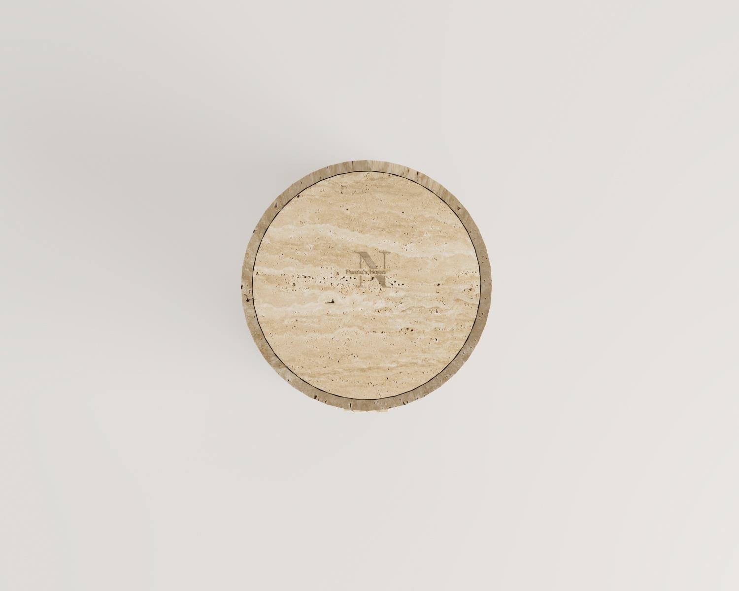 Ella-Traverten Yan Sehpa