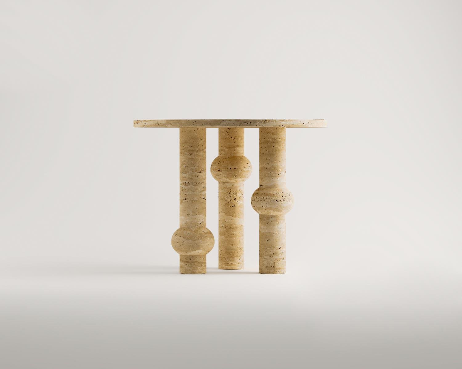 Feelse-Travertine Dining Table