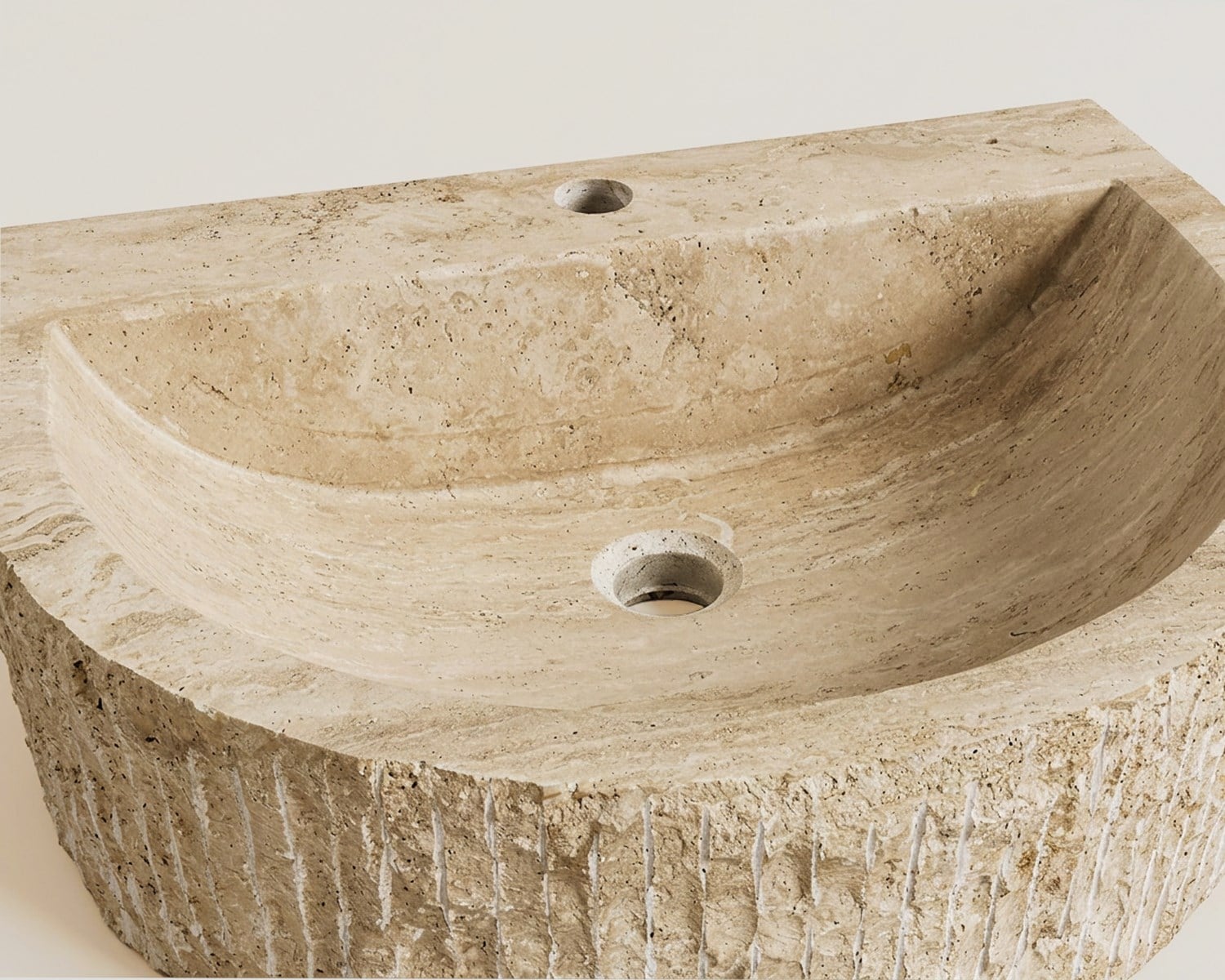 Fidor - Traverten Lavabo