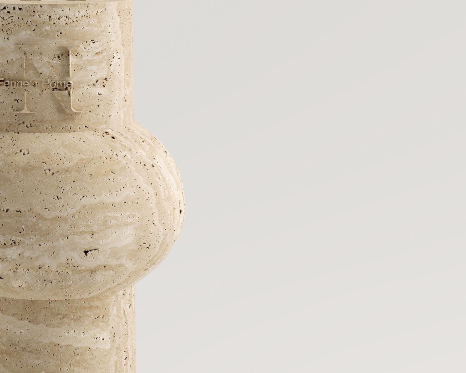 Filomena-Traverten Vazo