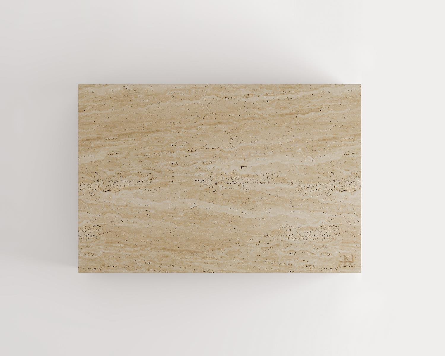 Grace-Travertine coffee table