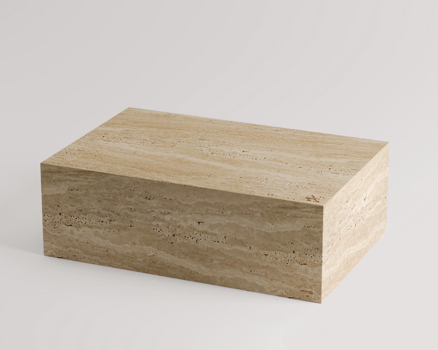 Grace-Travertine coffee table