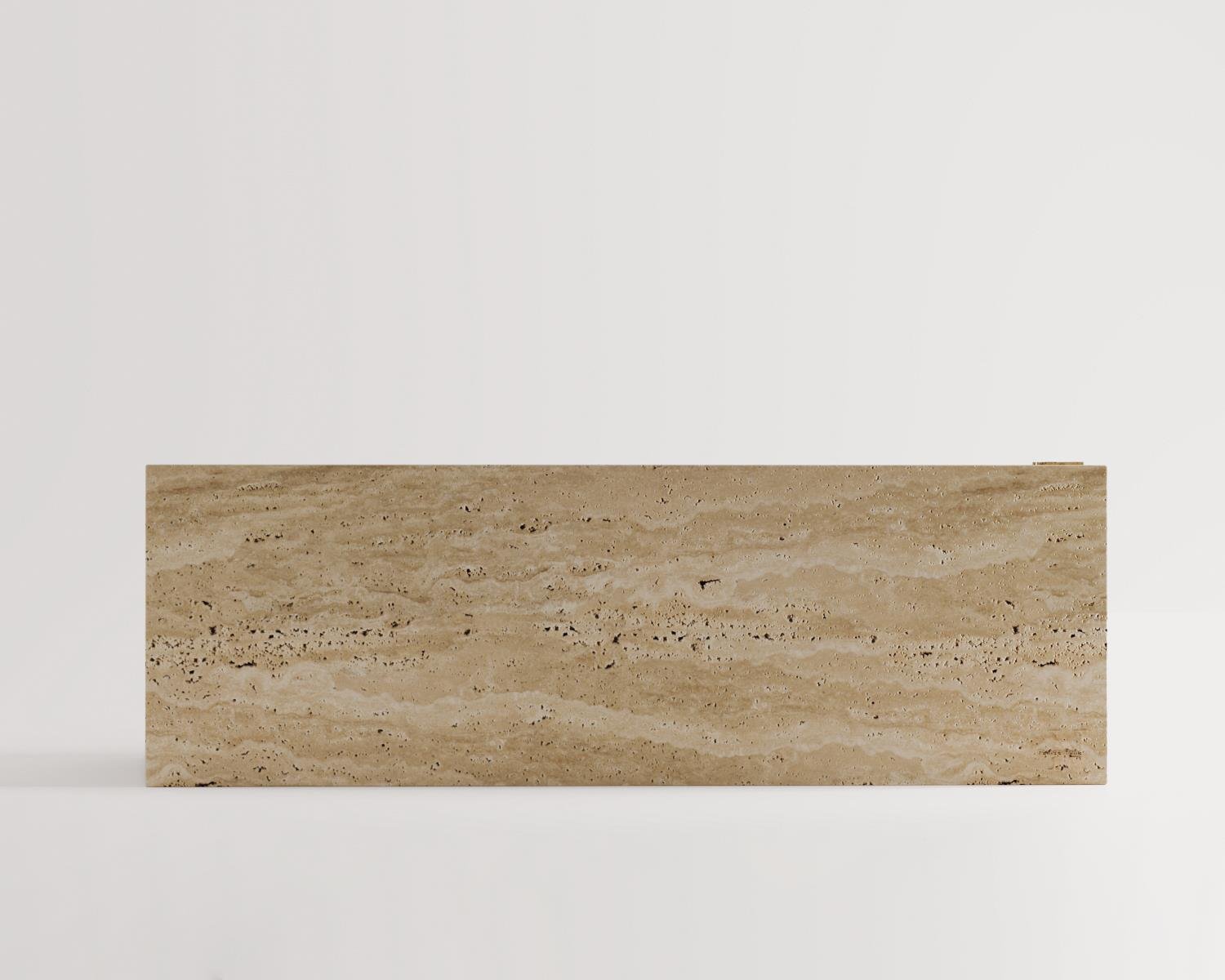 Grace-Travertine coffee table