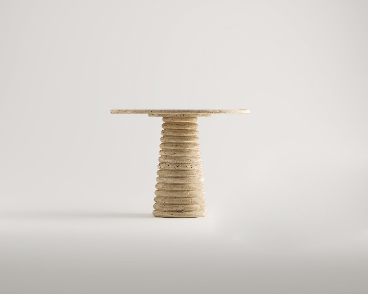 Tek ayak yemek masası grant