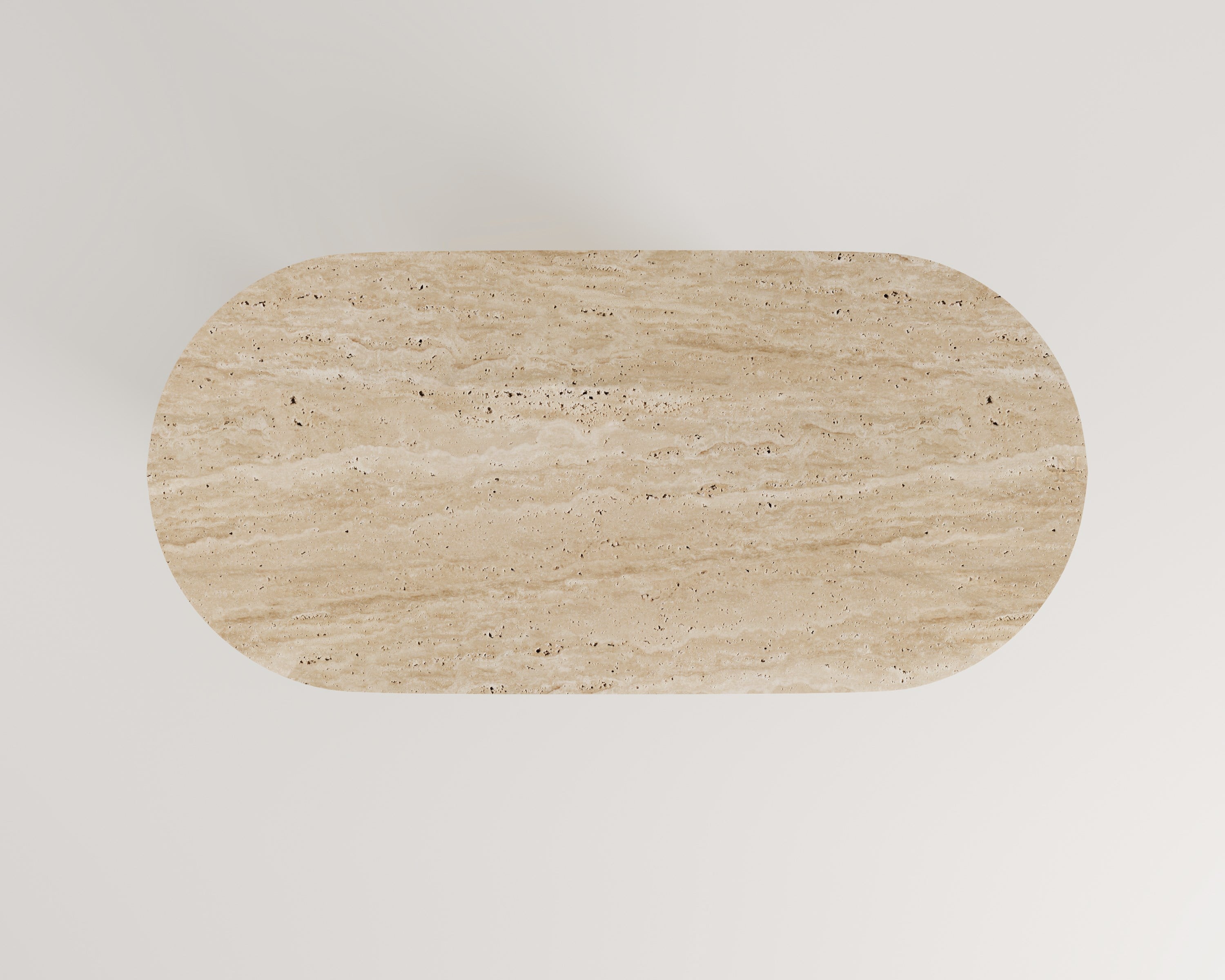 Hali-Travertine Dining Table