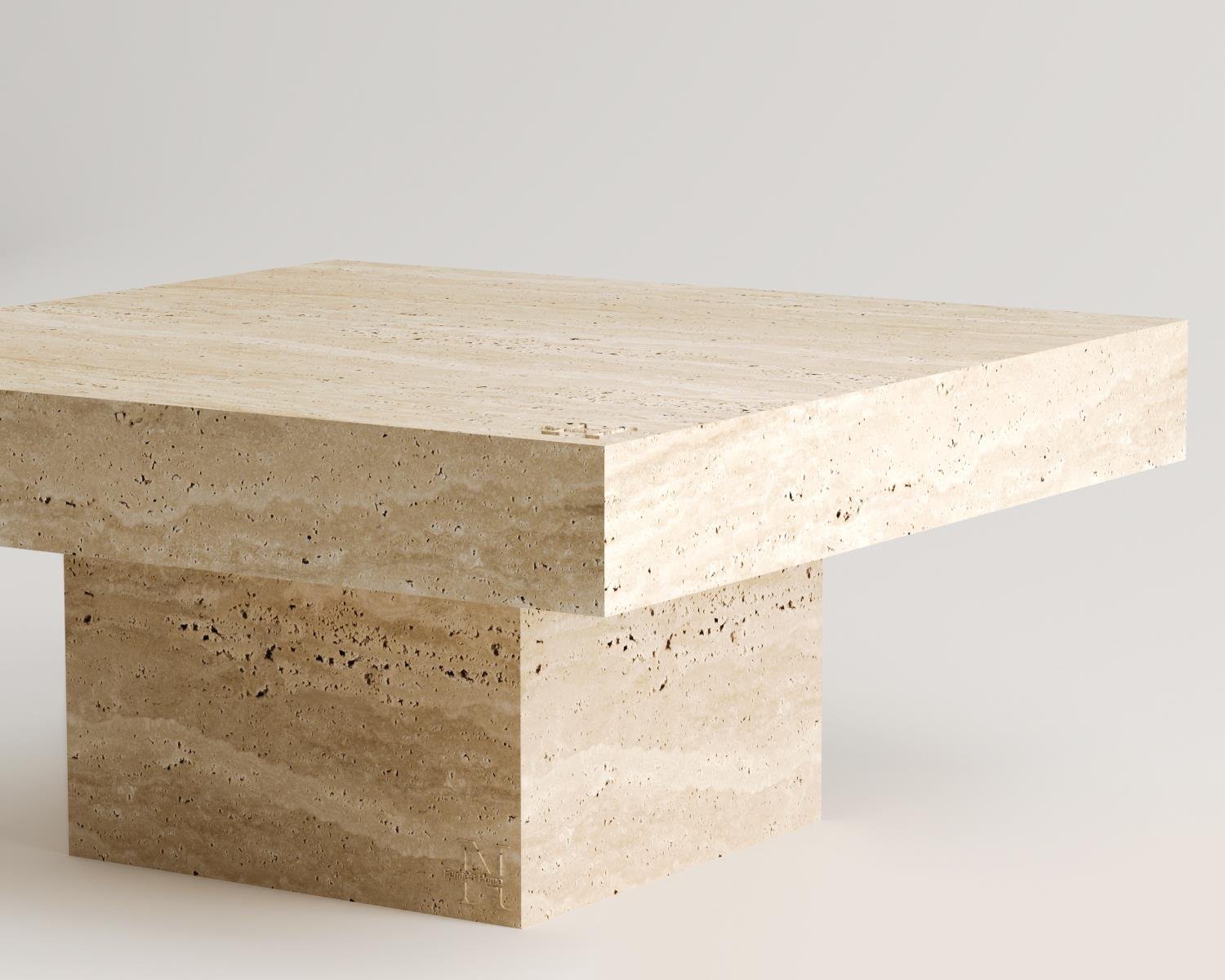 kare görünümülü orta sehpa