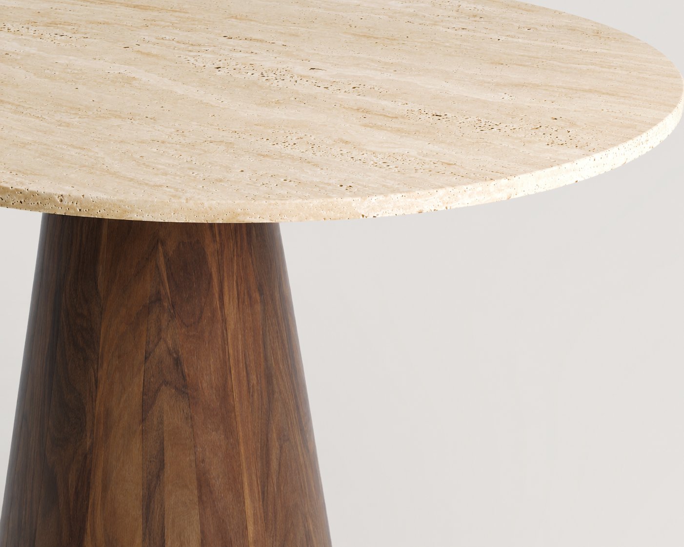 Martha - Travertine Dining Table