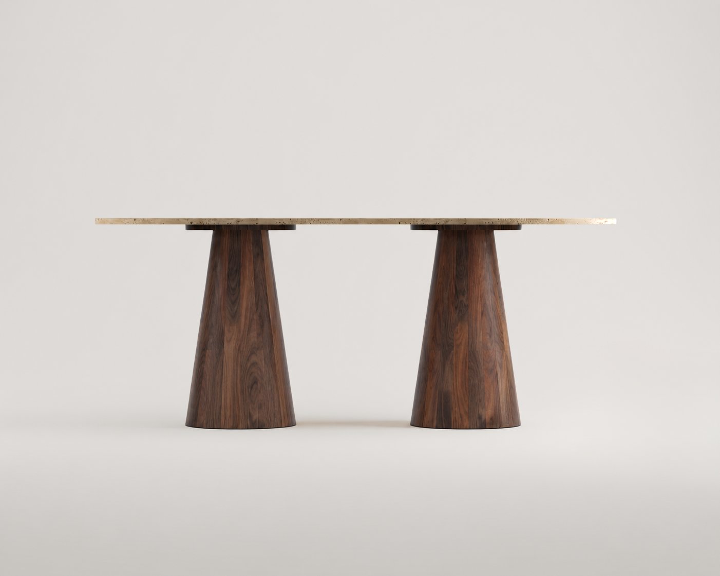 Martha - Travertine Dining Table