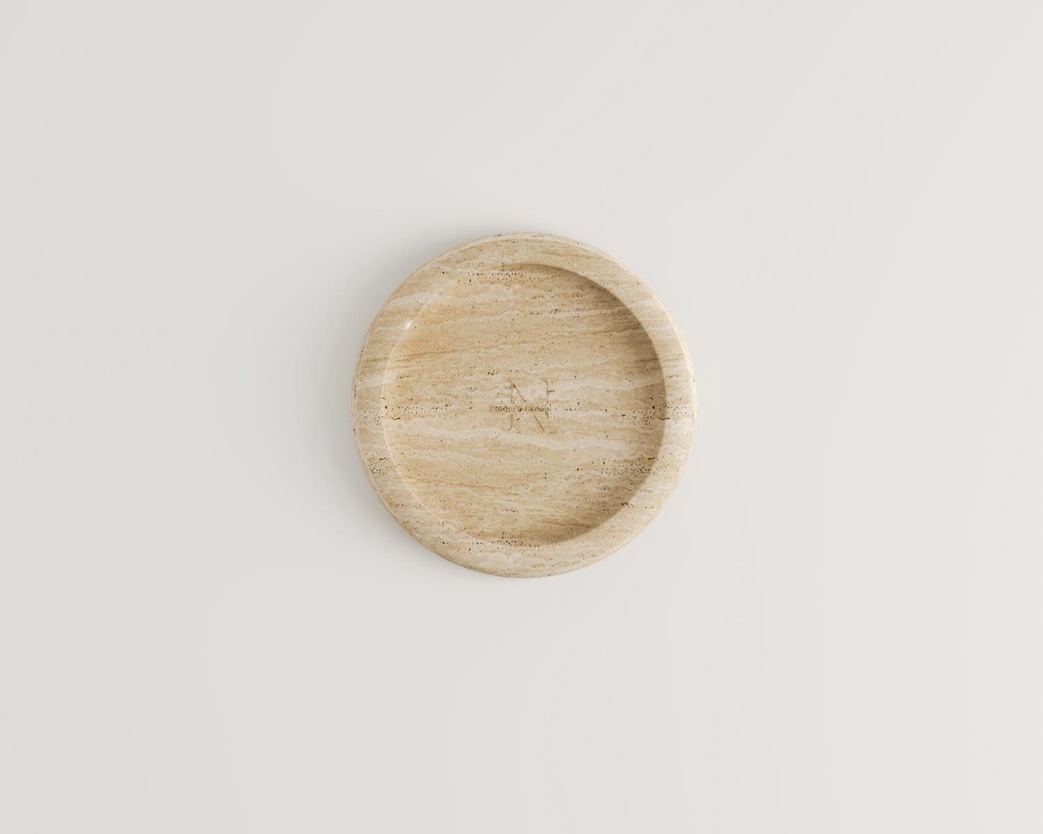 yuvarlak lüks tabak