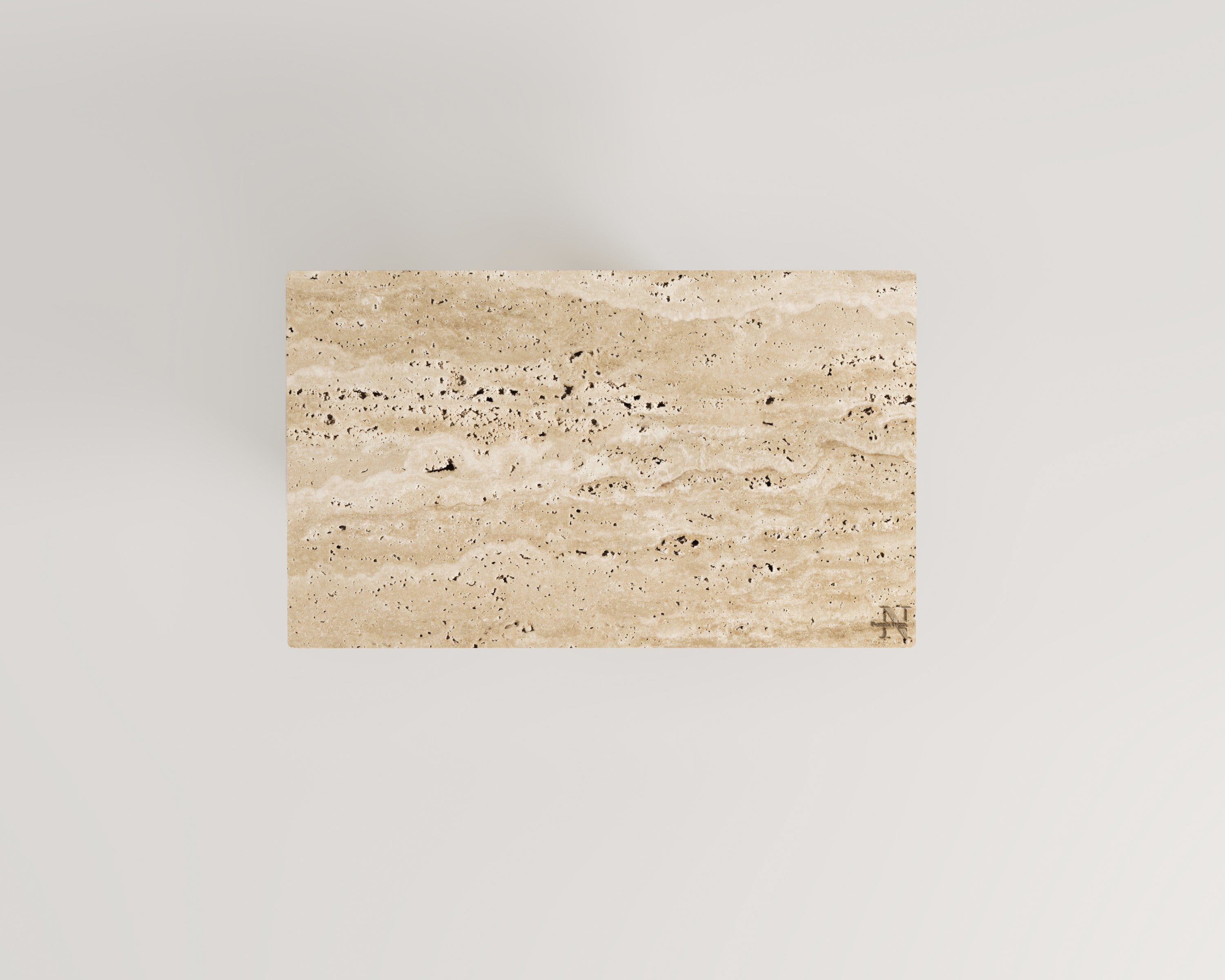 Pearl-Traverten Sehpa