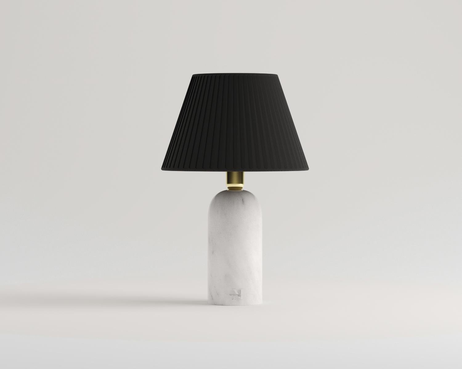 baş ucu abajur siyah