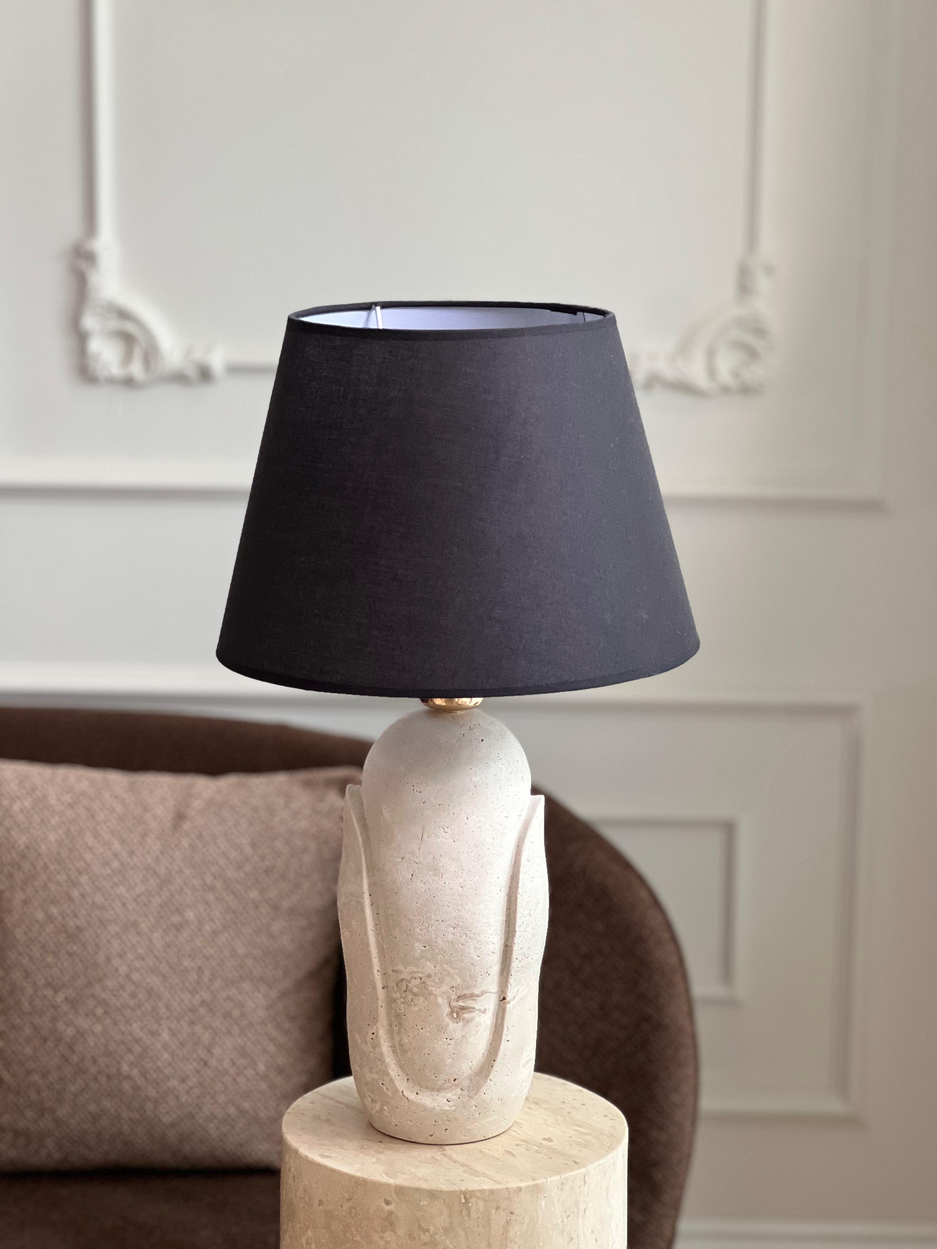 salda bohem abajur siyah şapka