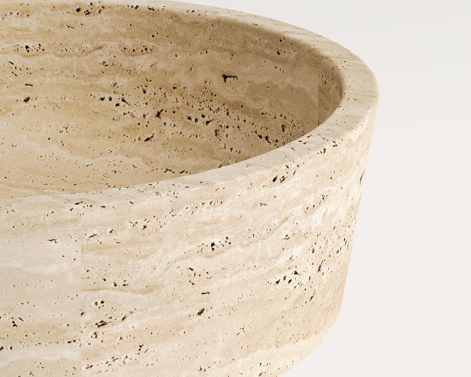 yuvarlak lavabo taşı