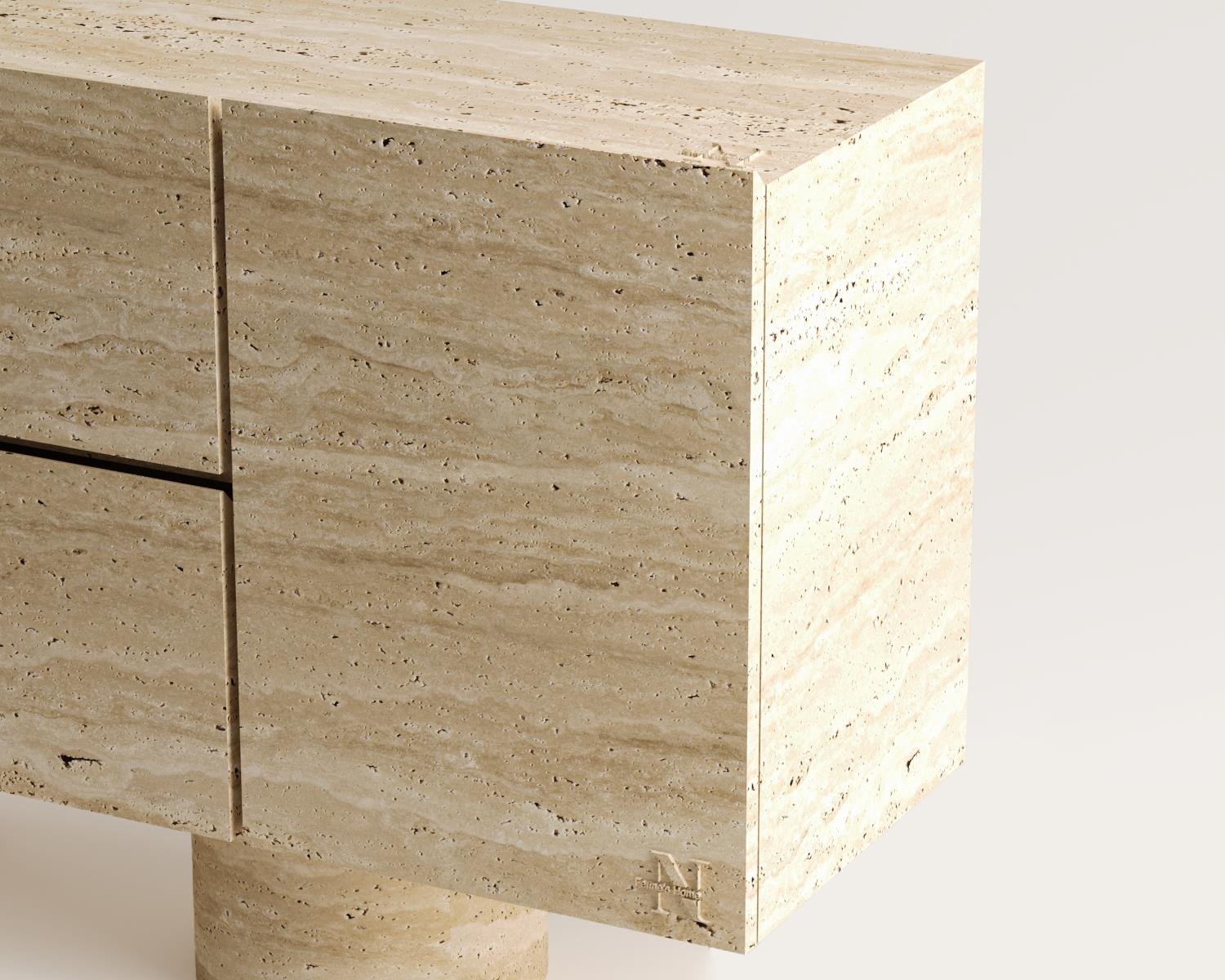 Vazia - Traverten Konsol