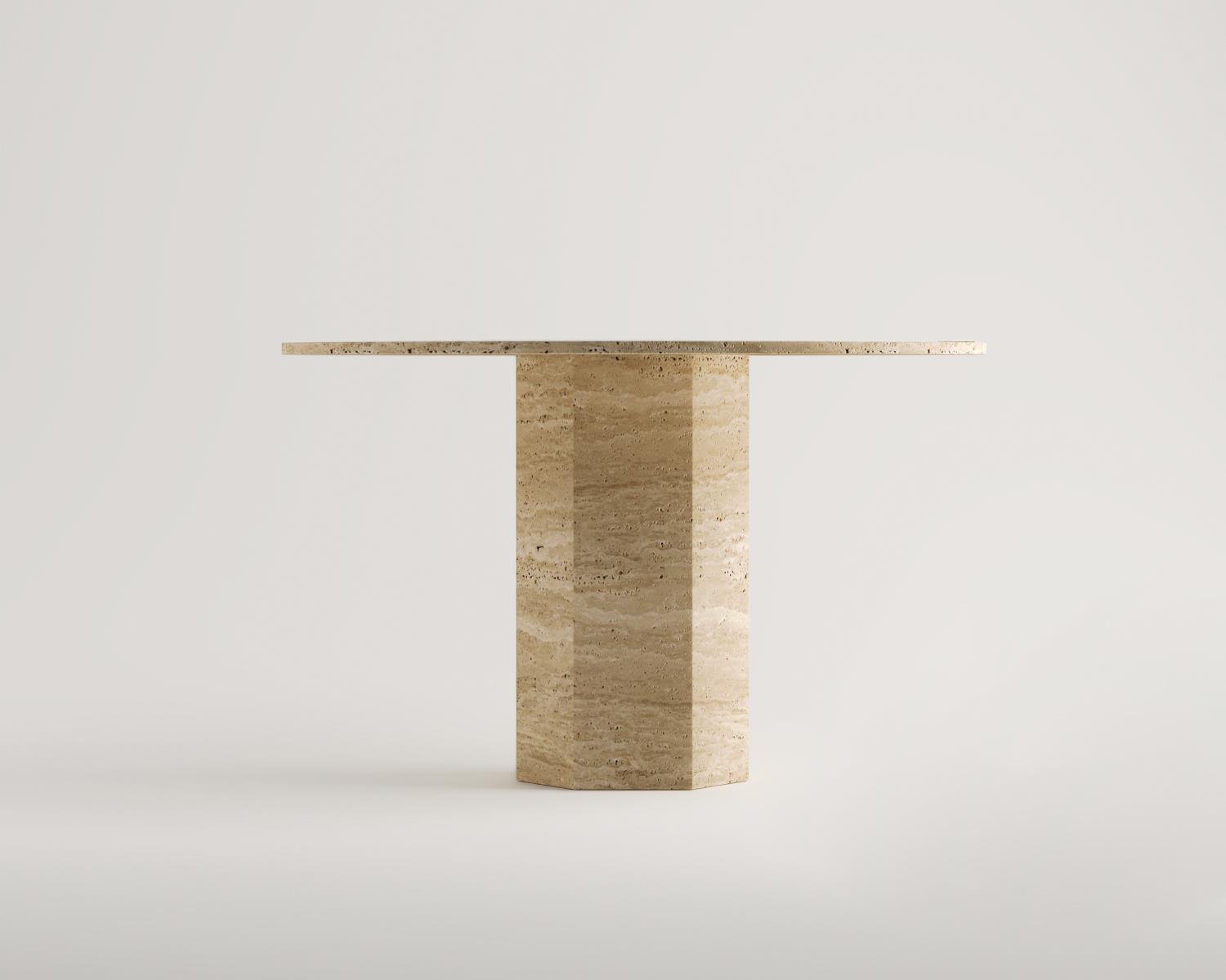 Xia - Yuvarlak yemek masası altıgen