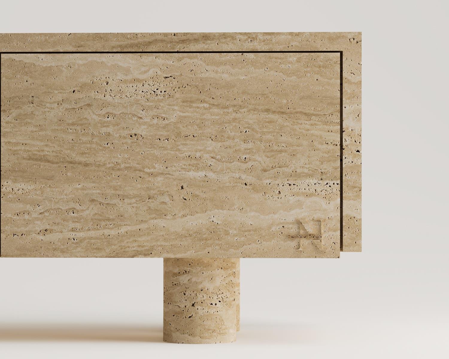 Yeonn-Traverten Tv Ünitesi