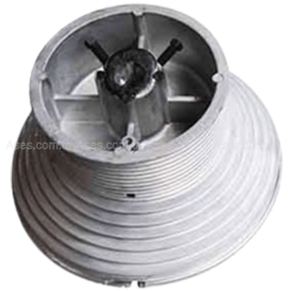 AsesASE.HL120RSeksiyonel Tambur HL120R (Sol) Endüstriyel Kapı Tamburu