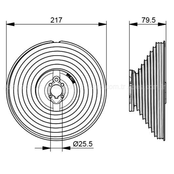 AsesASE.VL11Seksiyonel Giyotin Tamburu VL11 (Takım)
