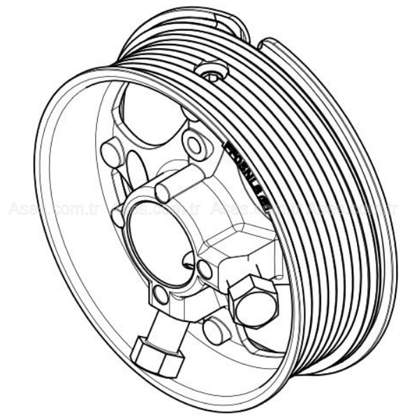 AsesASE.NL8LSeksiyonel Tambur (NL8L) Garaj Kapı Tamburu (Sol)