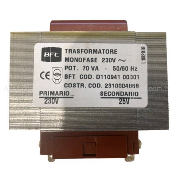 BftI200068 10001Bft Argo BT A Motor Transformatör Kiti - I200068 10001