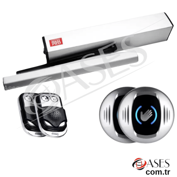 Masspro 90 Derece Kanatlı Kapı Açma Motor Seti (İç Mekan)