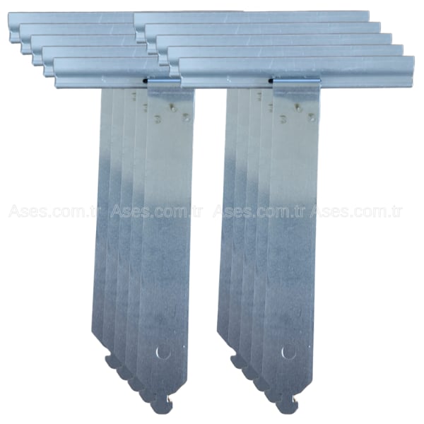 WHİTE FORMAKS.130.00.VDL10130 mm Panjur Çelik Askı (10 Adet)
