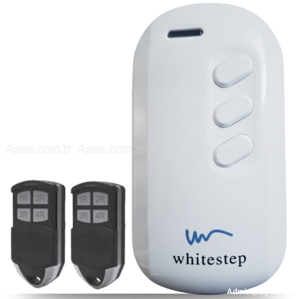White StepWS.OTM.ALC.334White Step Kepenk Alıcısı +4 Kanallı 2 Kumanda