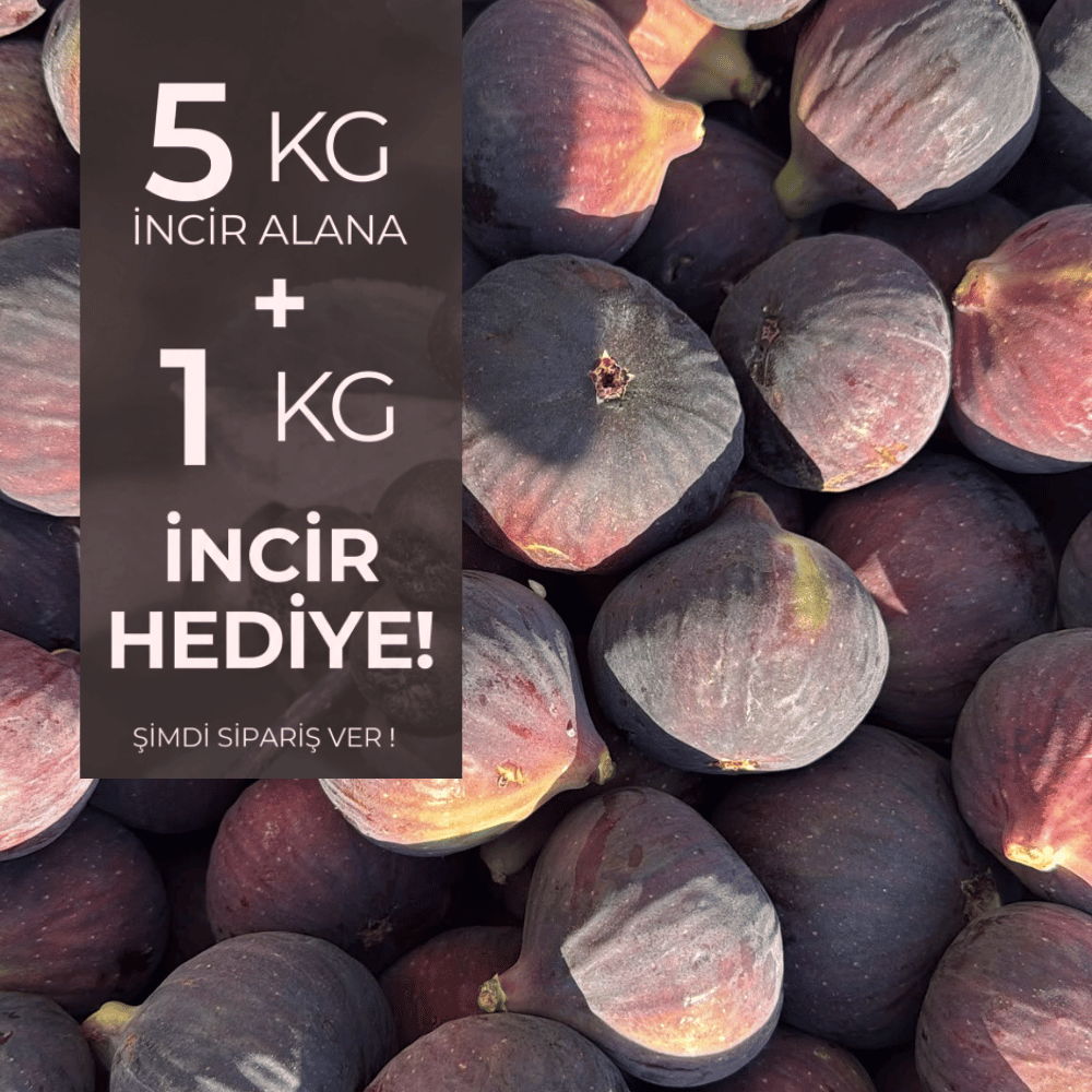 5 kg İncir Alana 1 kg HediyeMeyve Sebze