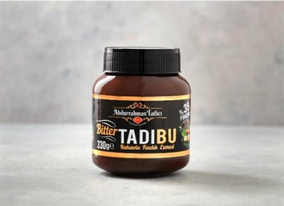 Abdurrahman Tatlıcı Tadıbu Kakaolu Fındık Ezmesi Bitter 330 Gr