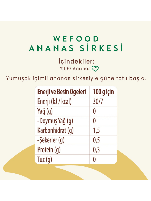 Ananas Sirkesi 500 ml