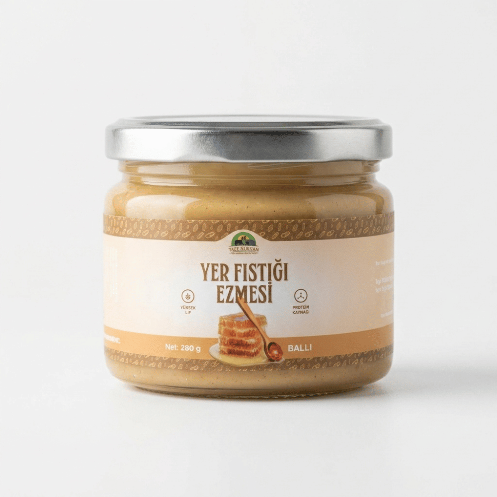 Ballı Yer Fıstığı Ezmesi  280grSürülebilir Kremalar