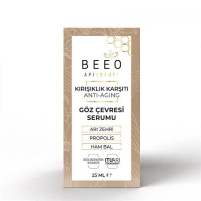 Beeo ApiBeauty Arı Zehirli Propolisli Anti-Aging Göz Çevresi Bakım Serumu