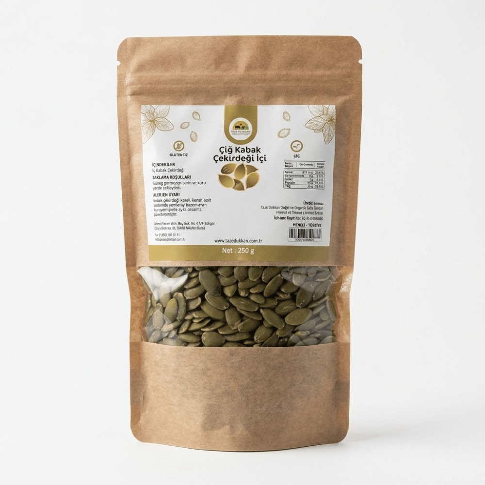 Çiğ Kabak Çekirdeği İçi 190 grBakliyat & Kuru Gıda