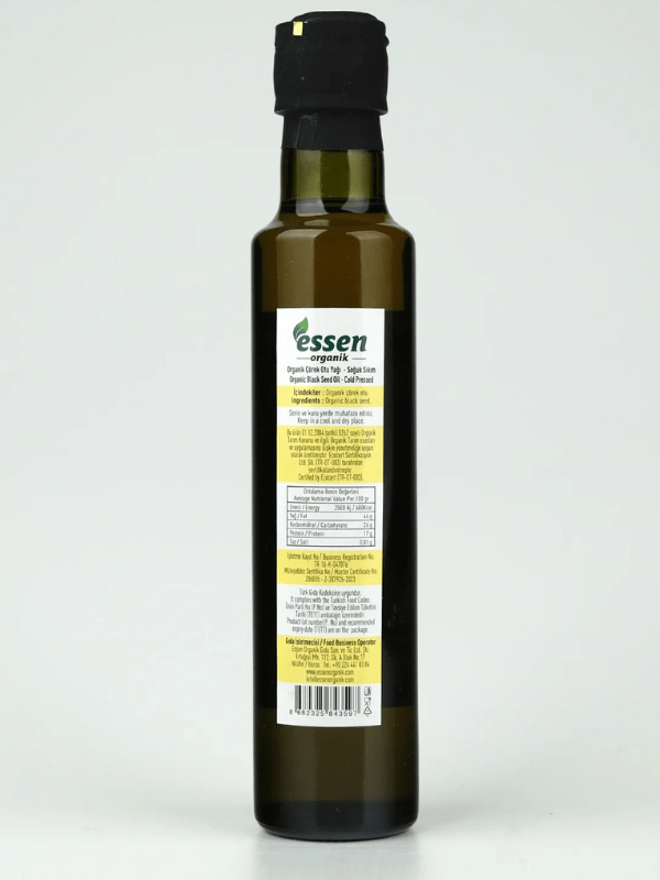 Çörek Otu Yağı Soğuk Sıkım 250 ml