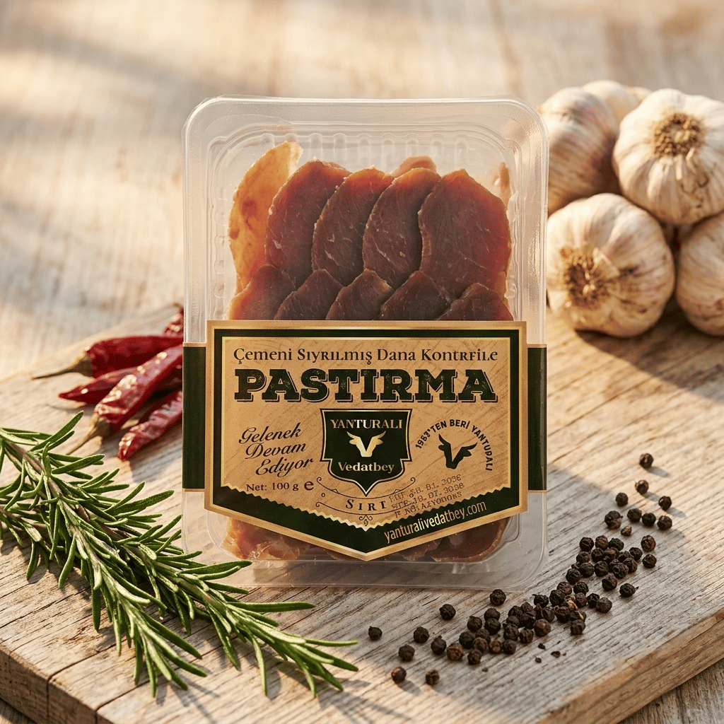 Dana Kontrfile (Sırt) Pastırma 100 gŞarküteri Kahvaltı