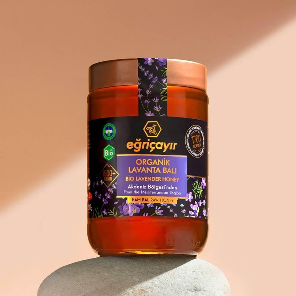Eğri Çayır Organik Lavanta Balı  850gr