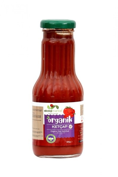 Ekoloji Market Organik Ketçap Acı 280 gr