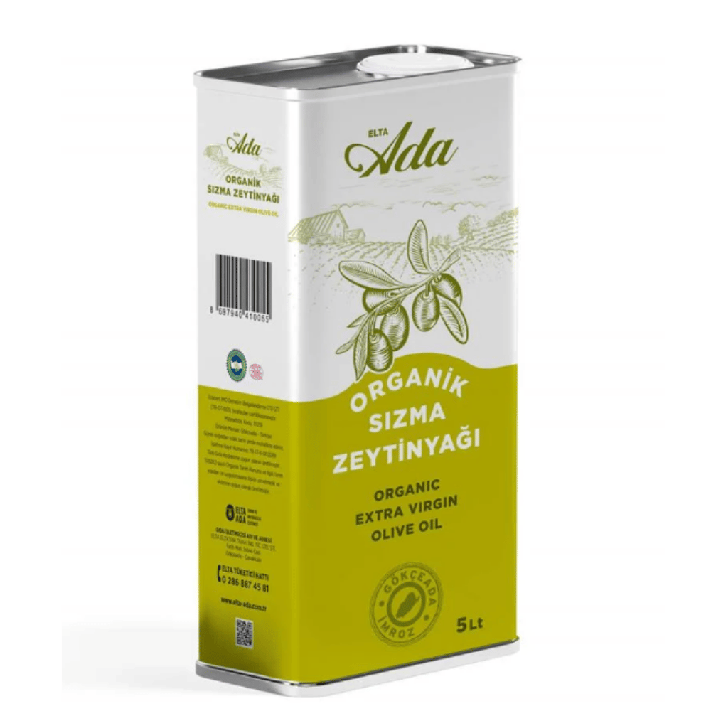 Elta Ada Organik Zeytinyağı 5ltYağlar & Tatlandırıcılar